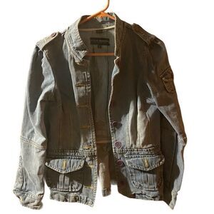 Steve Madden Denim Jacket Size S